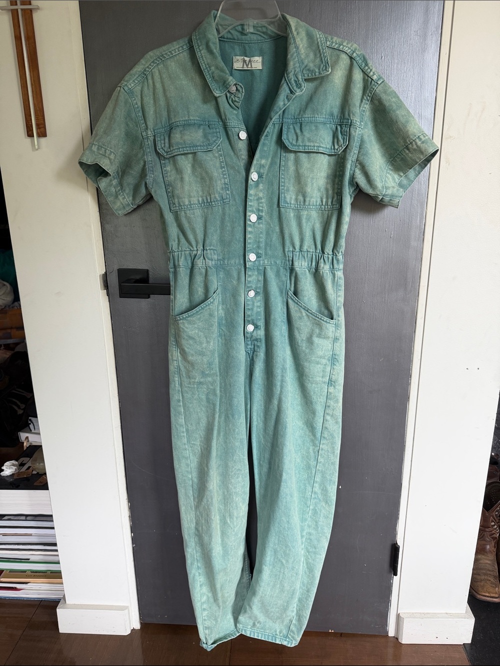 We The Free Short-Sleeve Utility Jumpsuit